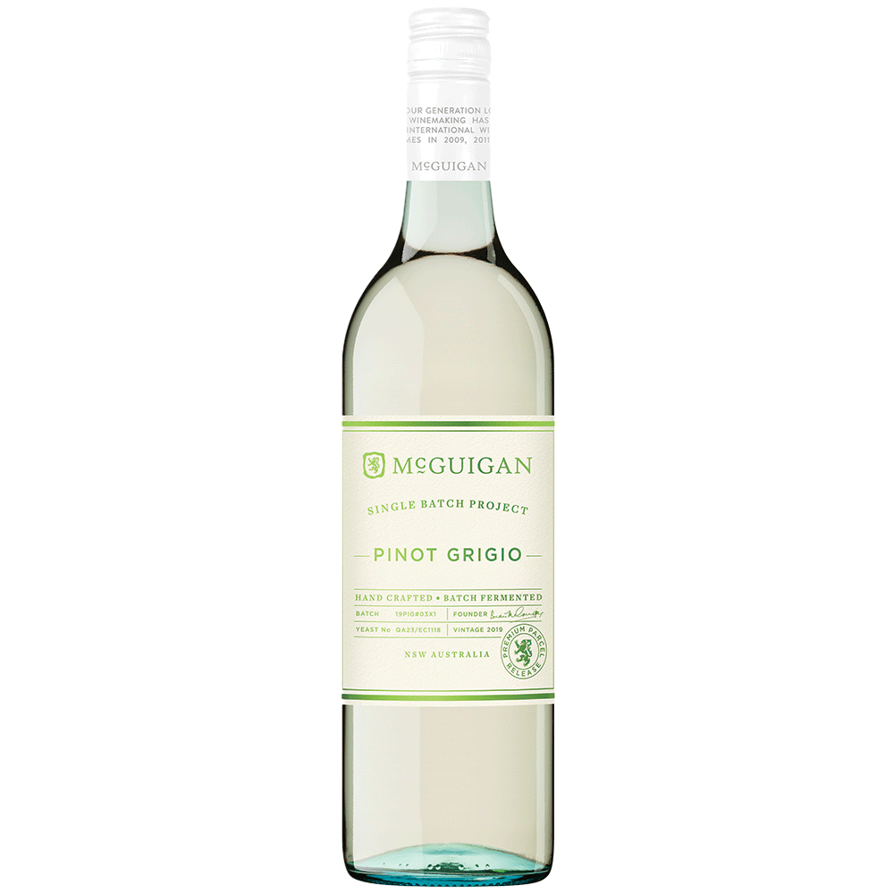 2025 McGuigan Single Batch Pinot Grigio 2025 McGuigan Single Batch Pinot Grigio